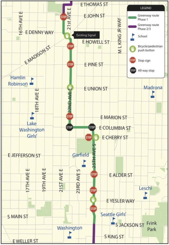 Central Area Neighborhood Greenway work will start this month – Seattle ...