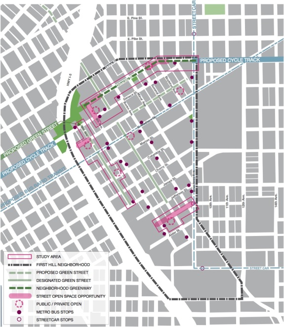 Lacking open space, First Hill looks to create space for people in the ...