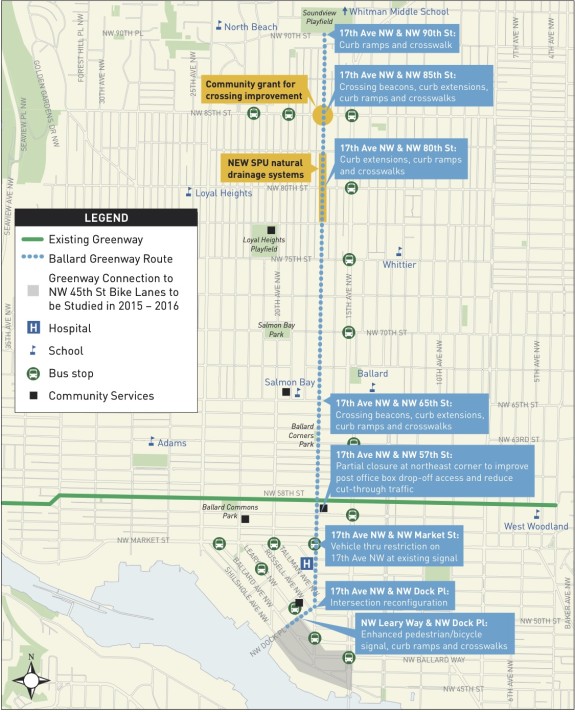 For first time, two neighborhood greenways will connect later this year ...