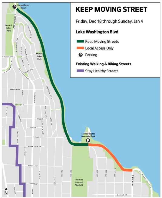 Segment of Lake Washington Blvd To Reopen December 18January 4