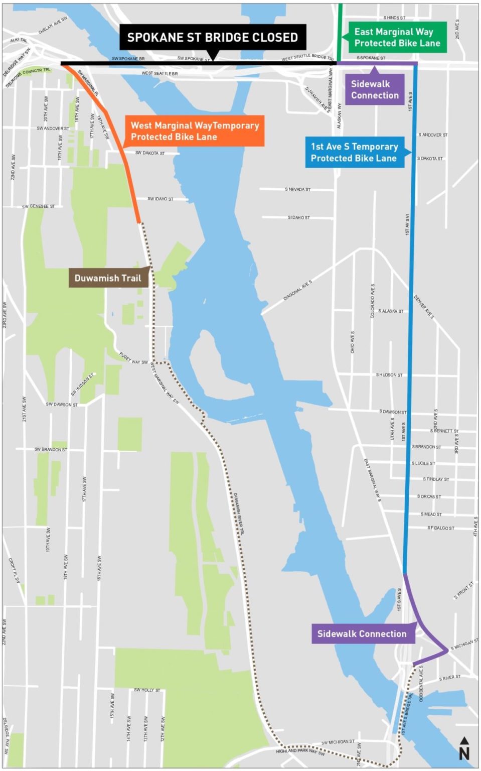 sdot bike map