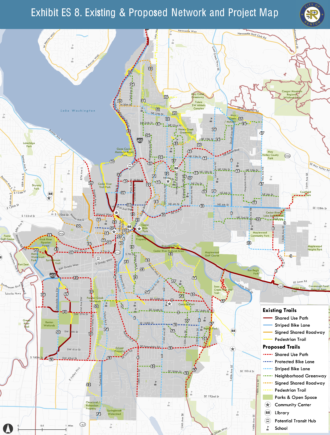 Renton starts work on short section of Rainier Avenue trail + Seattle ...